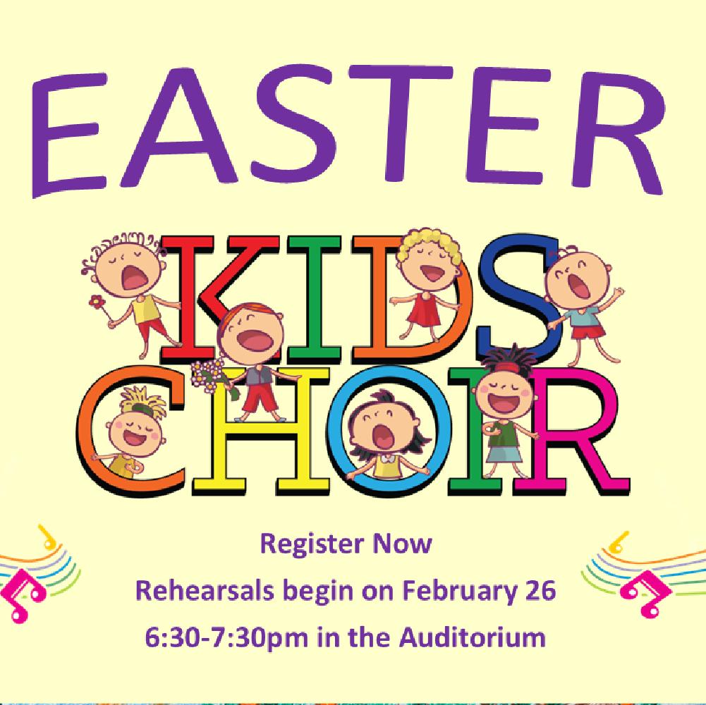 2026 Kid's Easter Choir