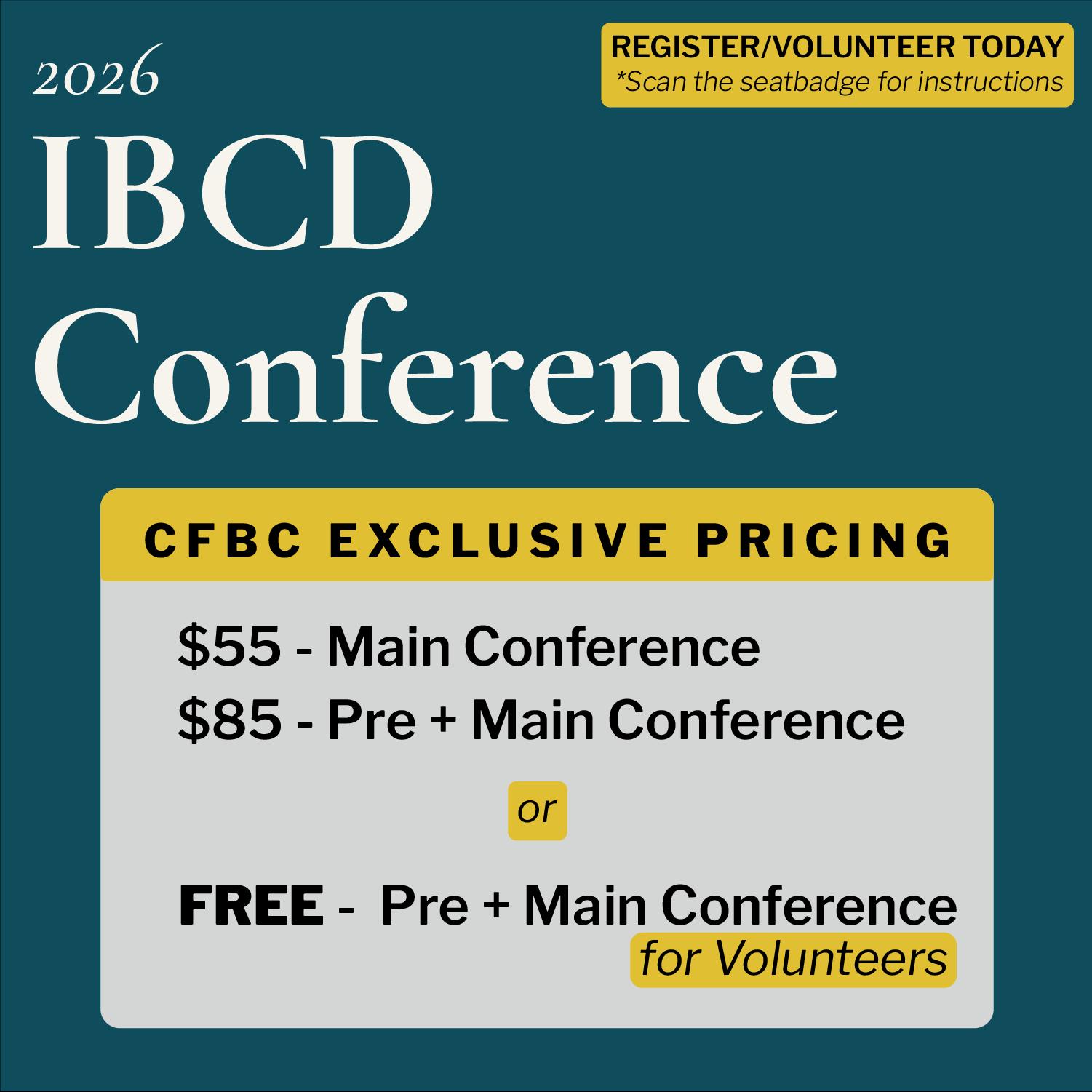 IBCD 2026: Conference Registration